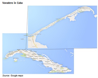 Alleviating Water Scarcity In Cuba CWR Veradero In Cuba Map 