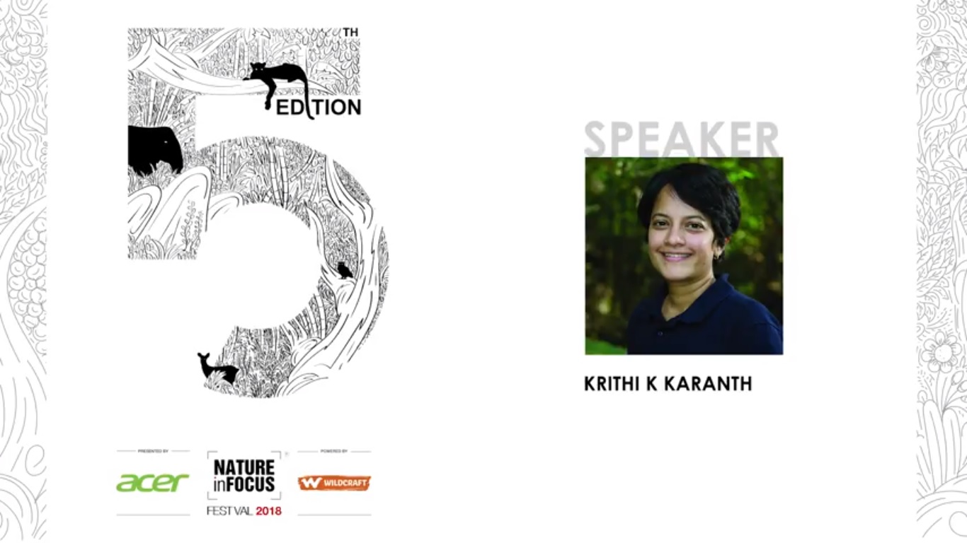 Krithi Karanth’s Compelling Talk at NiF 2018