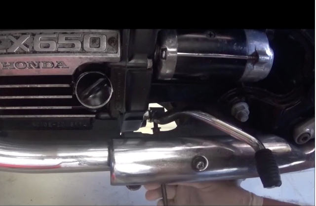 Udskiftning af pakning ved gearskifter