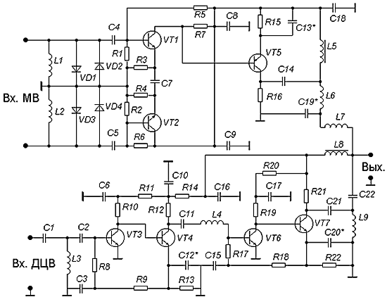 Антенны усилители схемы. Антенный усилитель SWA-9999 схема. Принципиальная схема антенного усилителя SWA 9999. Схема телеантенны с усилителем. SWA-1 антенный усилитель схема принципиальная.