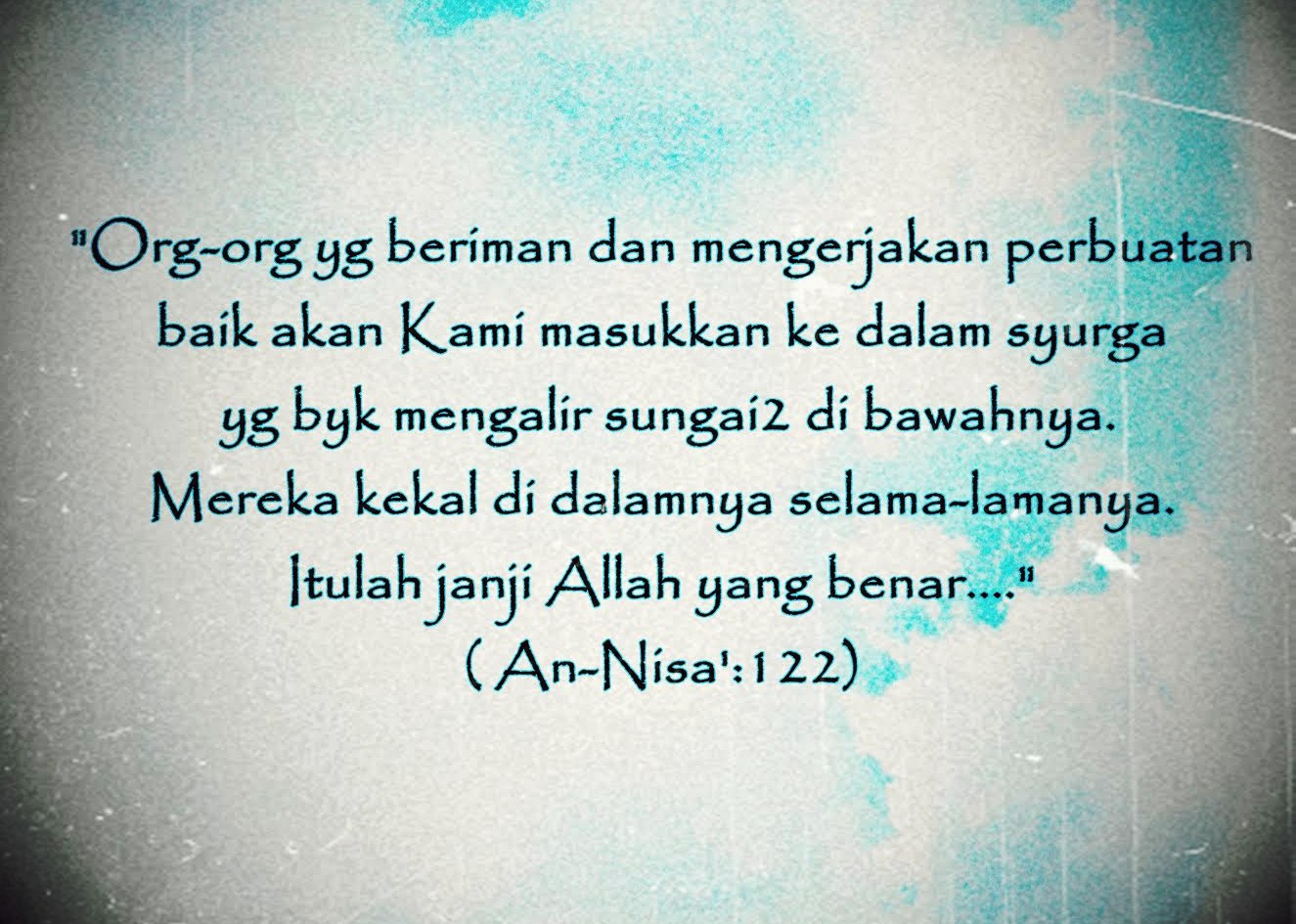 Material Dan Surga Tanpa Bidadari