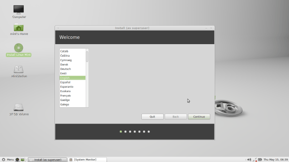Linux Mint 16 MATE 1