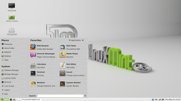 Linux Mint 16 MATE15