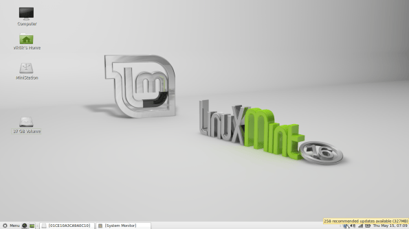 Linux Mint 16 MATE16