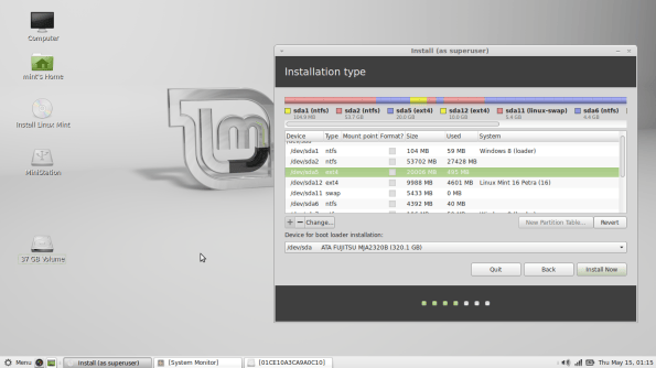 Linux Mint 16 MATE7