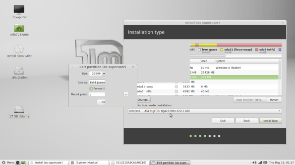 Linux Mint 16 MATE9