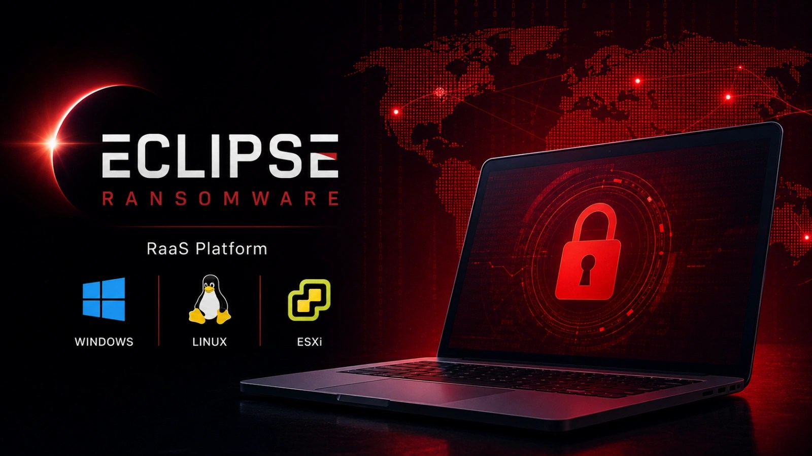 Eclipse Ransomware Unveils Multi-Platform RaaS Targeting Diverse Systems