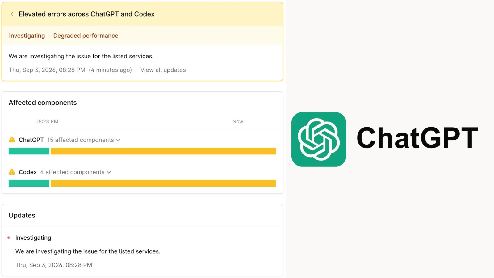 OpenAI Probes Performance Issues in ChatGPT and Codex