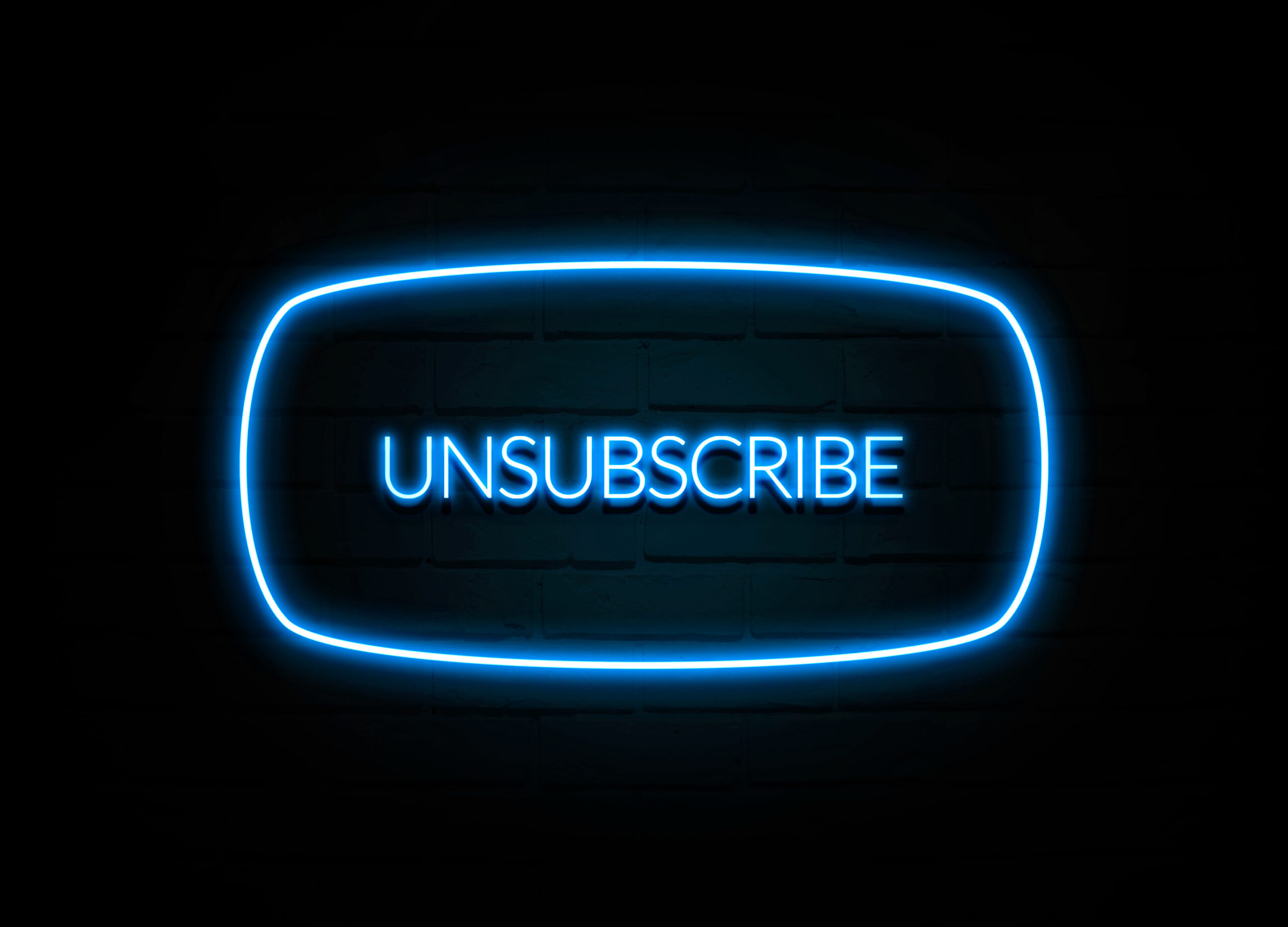 Unsubscribe Button Photo