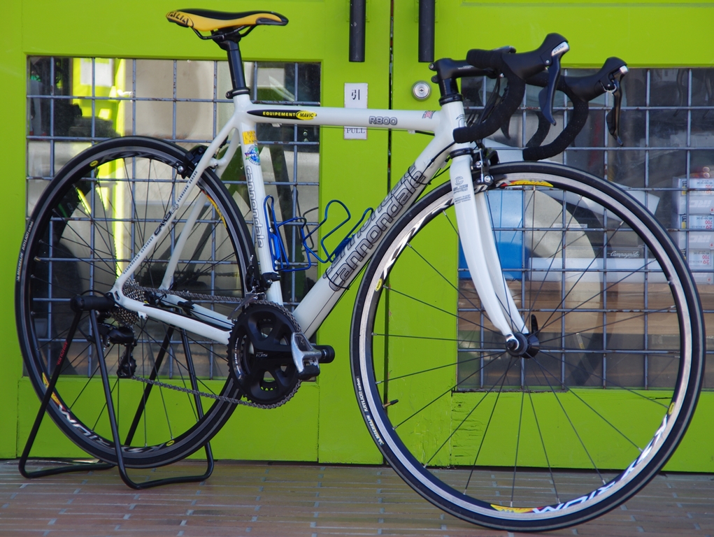 My Bikes vol.058 cannondale R800 105 5800 – サイクルインフィニティ