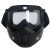 Factory Direct Tactical Goggles Riding Bike Cover – ANSI Z87.1 Impact Resistant Helmet Goggles with One-Way Reflective Lens & Windproof Ventilation