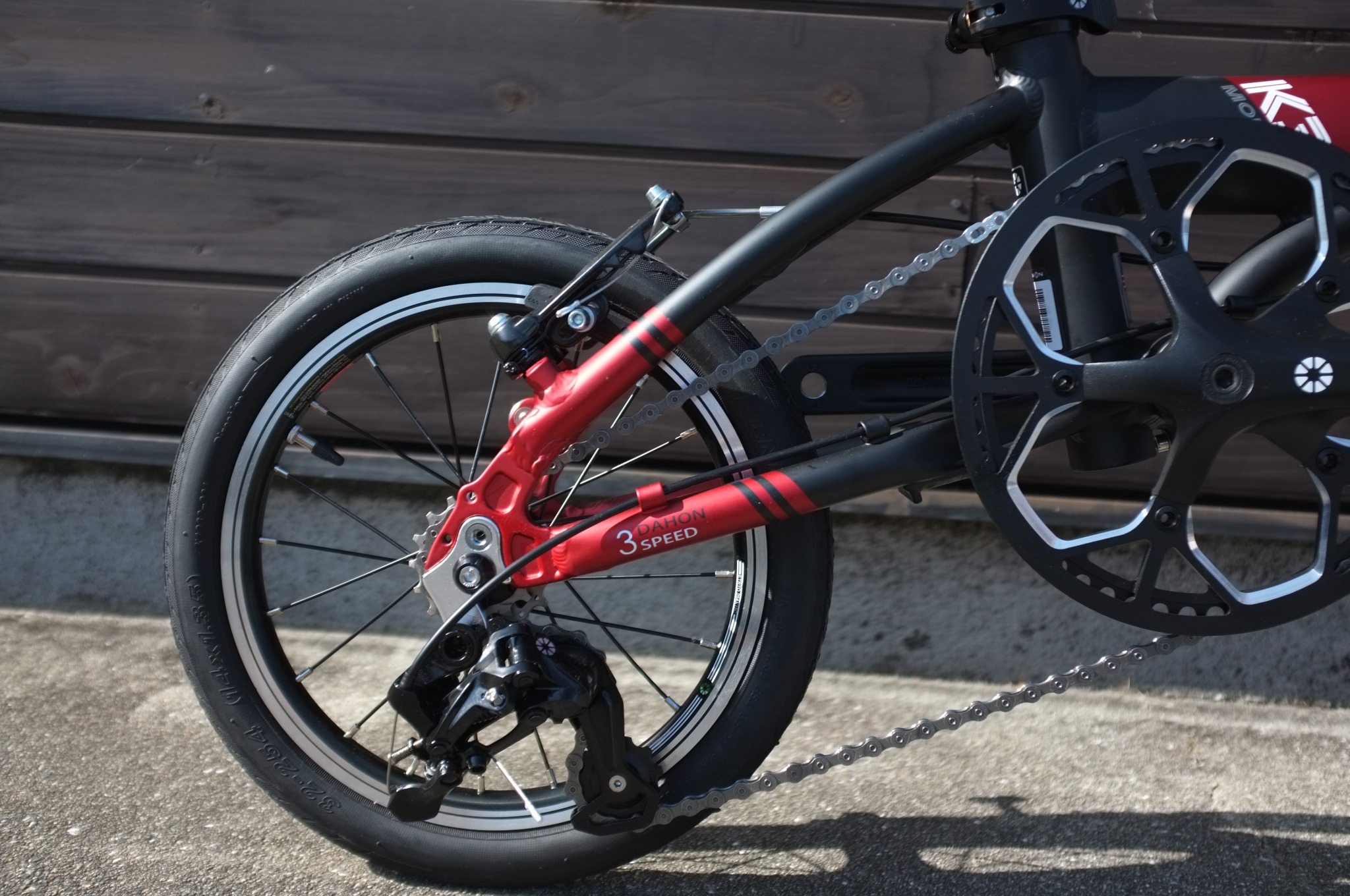 DAHON “K3” RED×MATT BLACK入荷 | cyclemark サイクルマーク