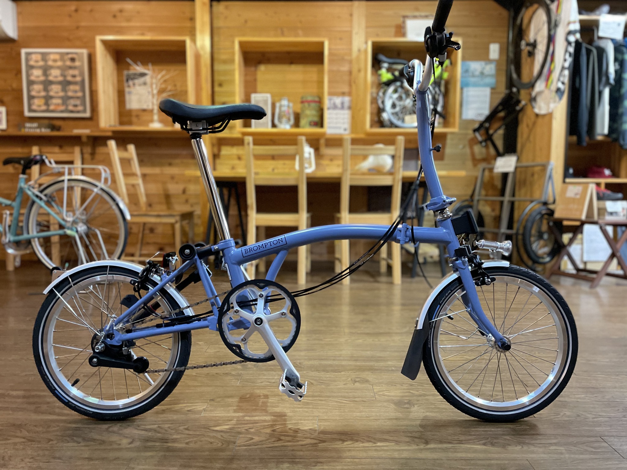 21″カラー「クラウドブルー」-BROMPPTON納車- – cyclemark