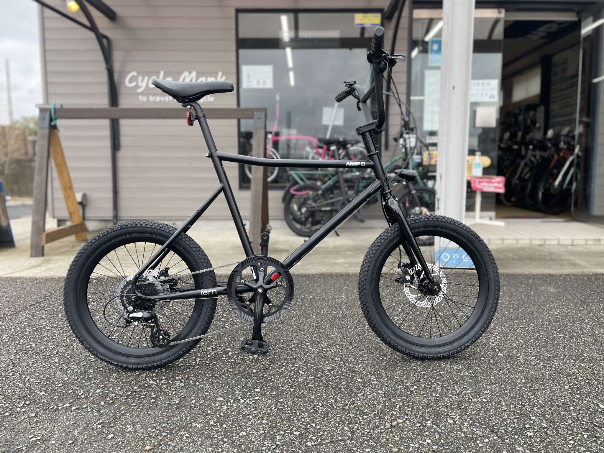 無骨なミニベロ納品 -AMP F1- | cyclemark サイクルマーク
