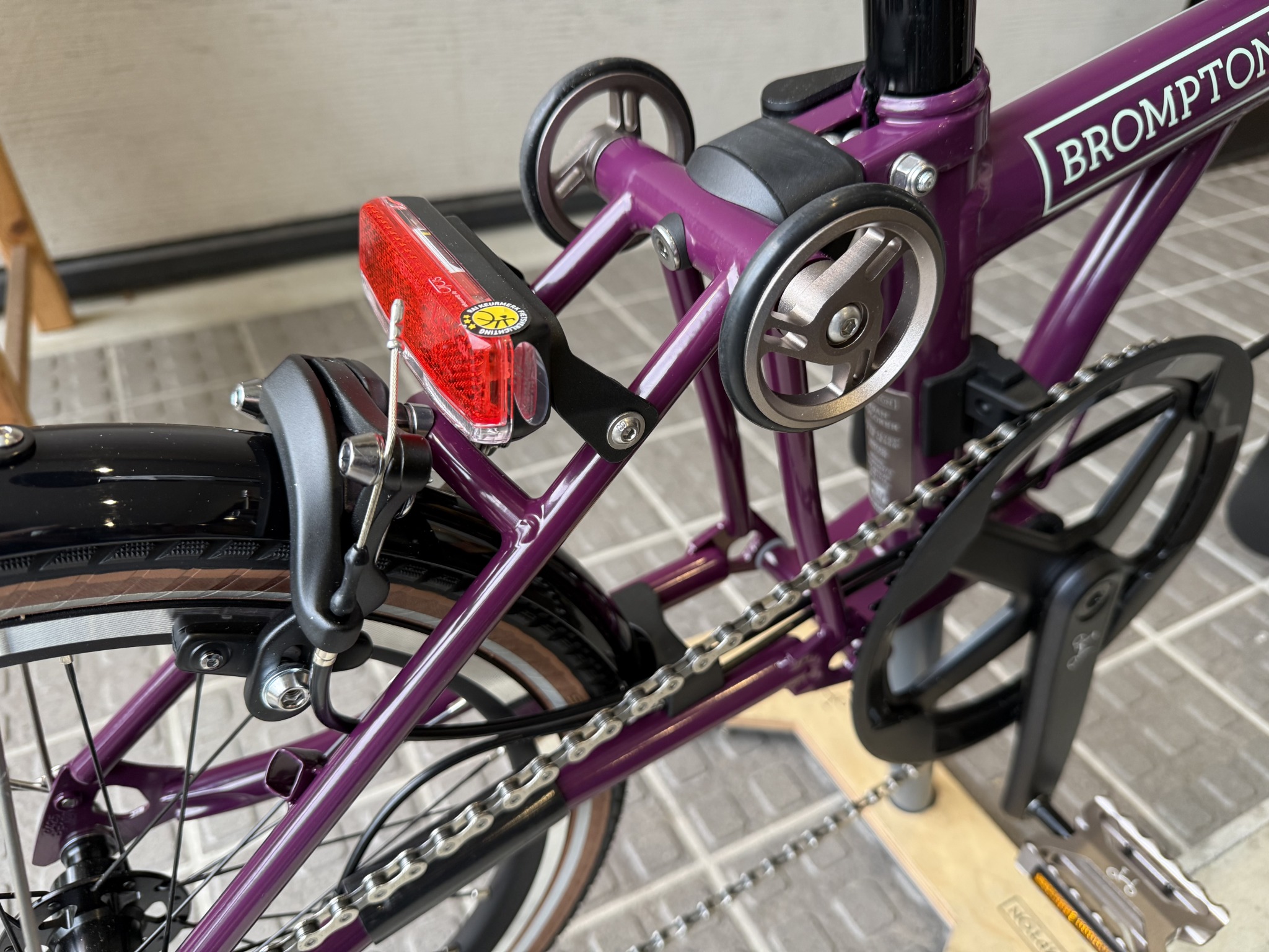 Brompton 新型P Lineの限定車 | cyclemark サイクルマーク