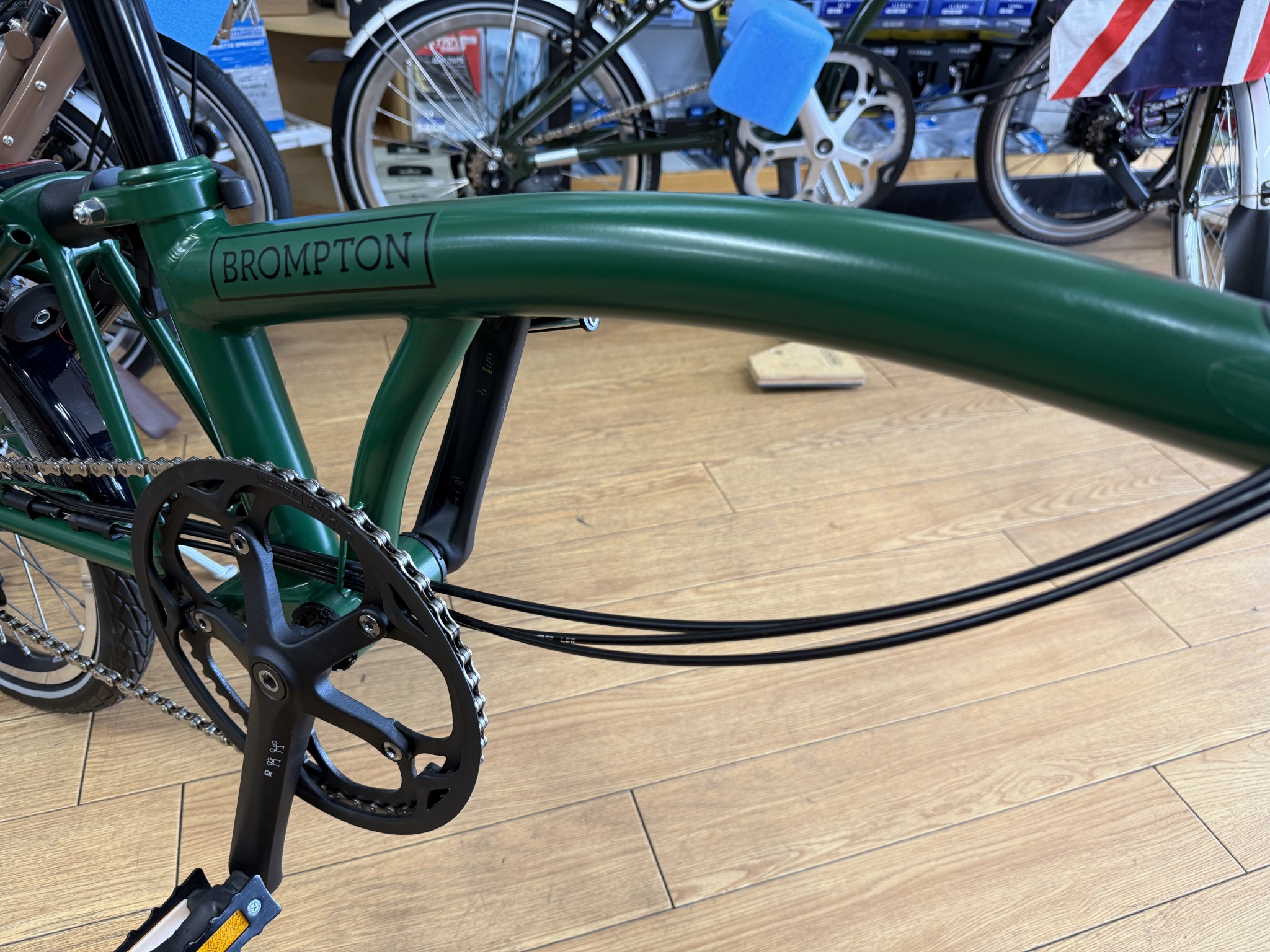 Brompton M6L レーシンググリーン納品 | cyclemark サイクルマーク