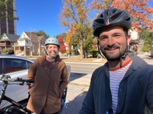 Ride with Candidates:  Matt Rodrigues (Regional Council, Kitchener)