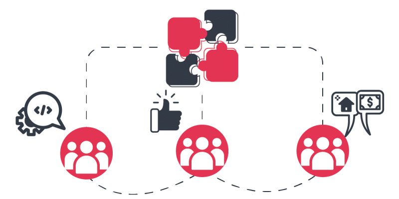 Digital Transformation Through Low Code Tools Cyclr - Premium Dark Illustration Gallery - Desktop