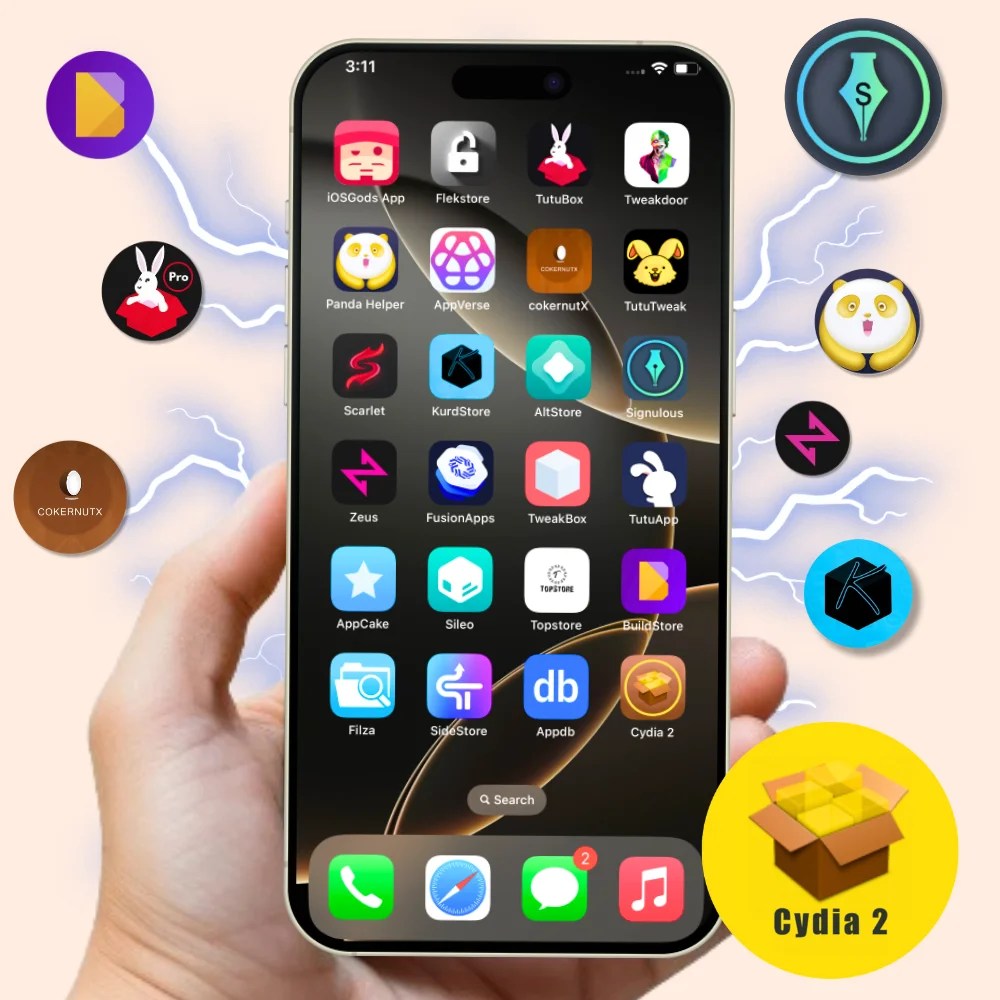 Tweaked app stores ios 18.5 to 15 (top picks for 2025)