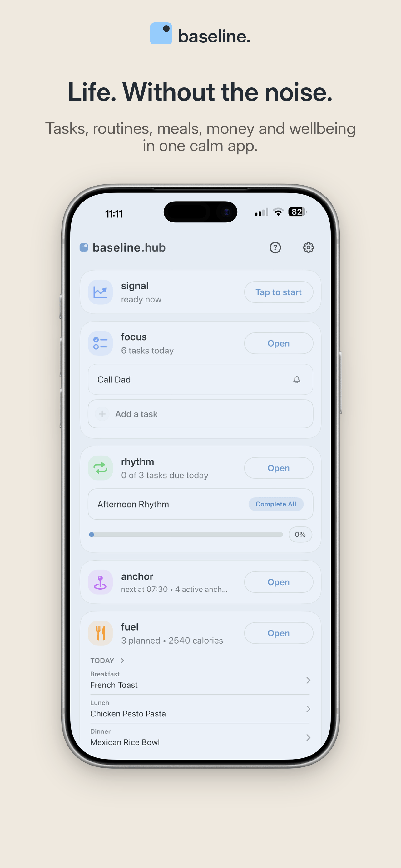 baseline app hub