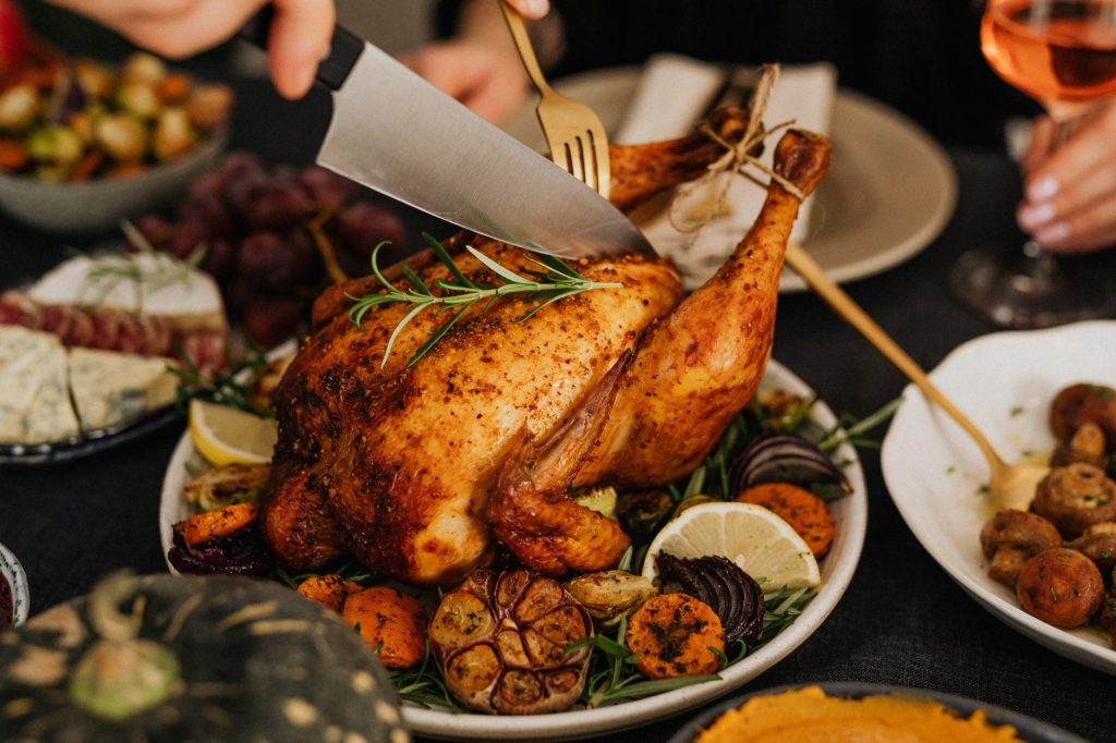 Roasted chicken