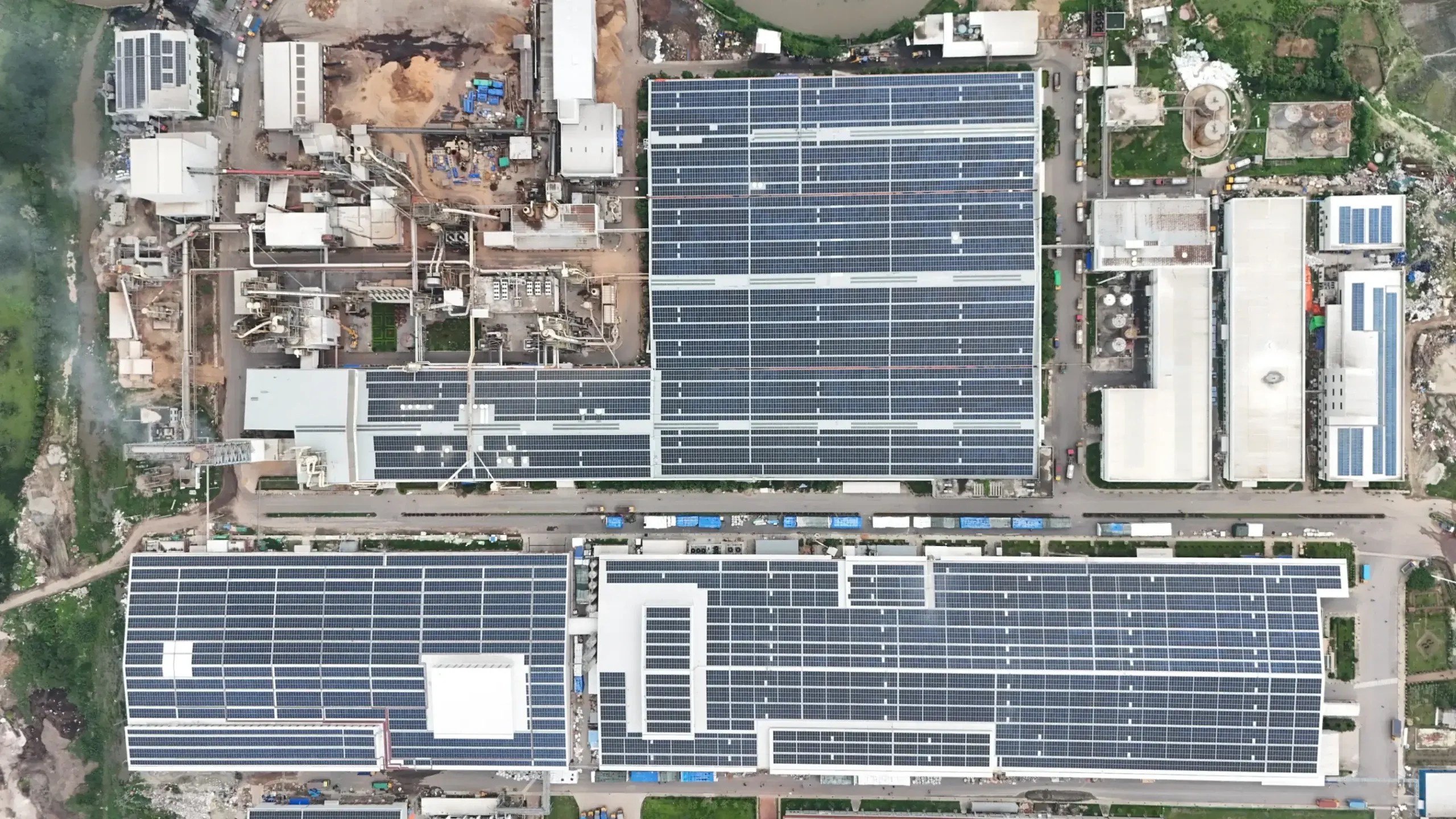 Akij Particle Board Mills solar EPC installation