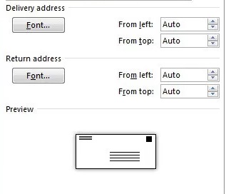 plain envelope template