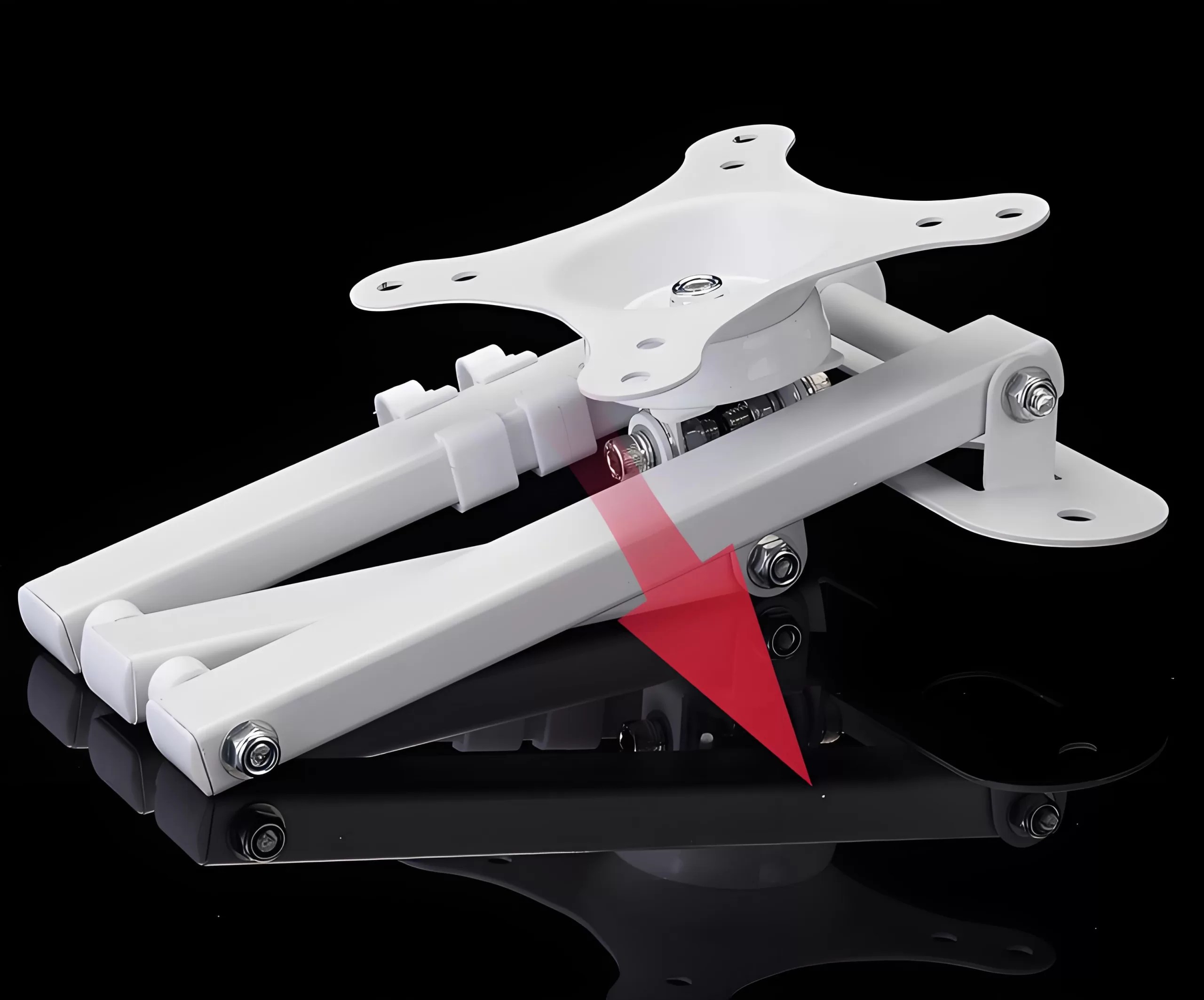 Folding tv mount