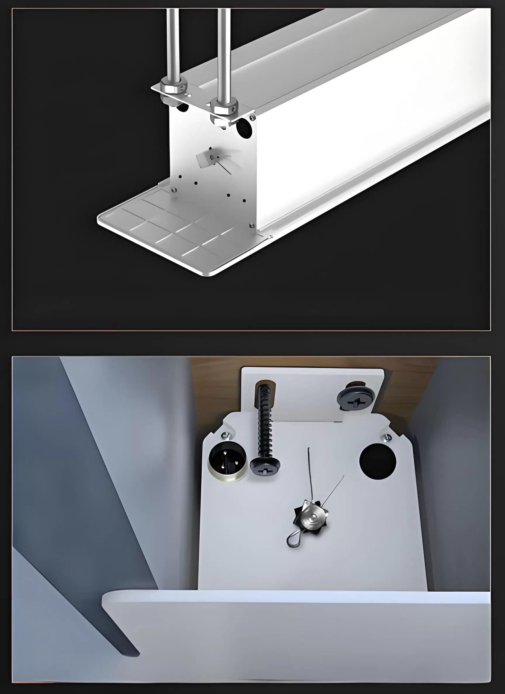 ceiling recessed screens 6