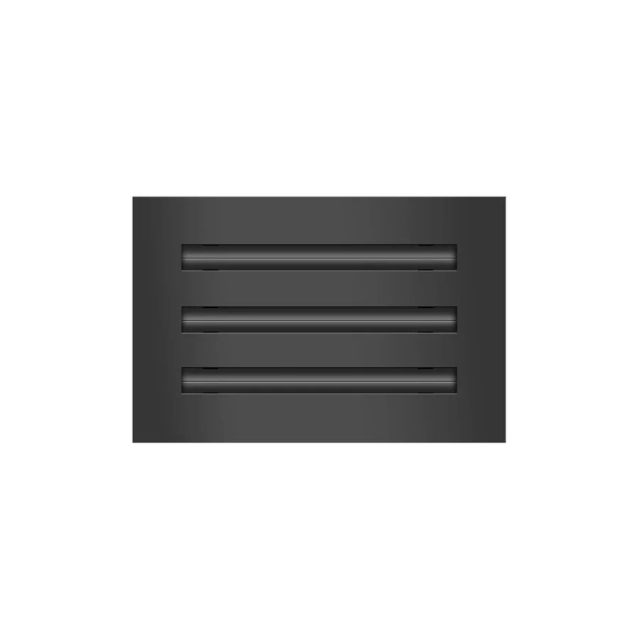 3 Linear Slot Diffuser With Fixed core 20mm 700x120mm BLACK