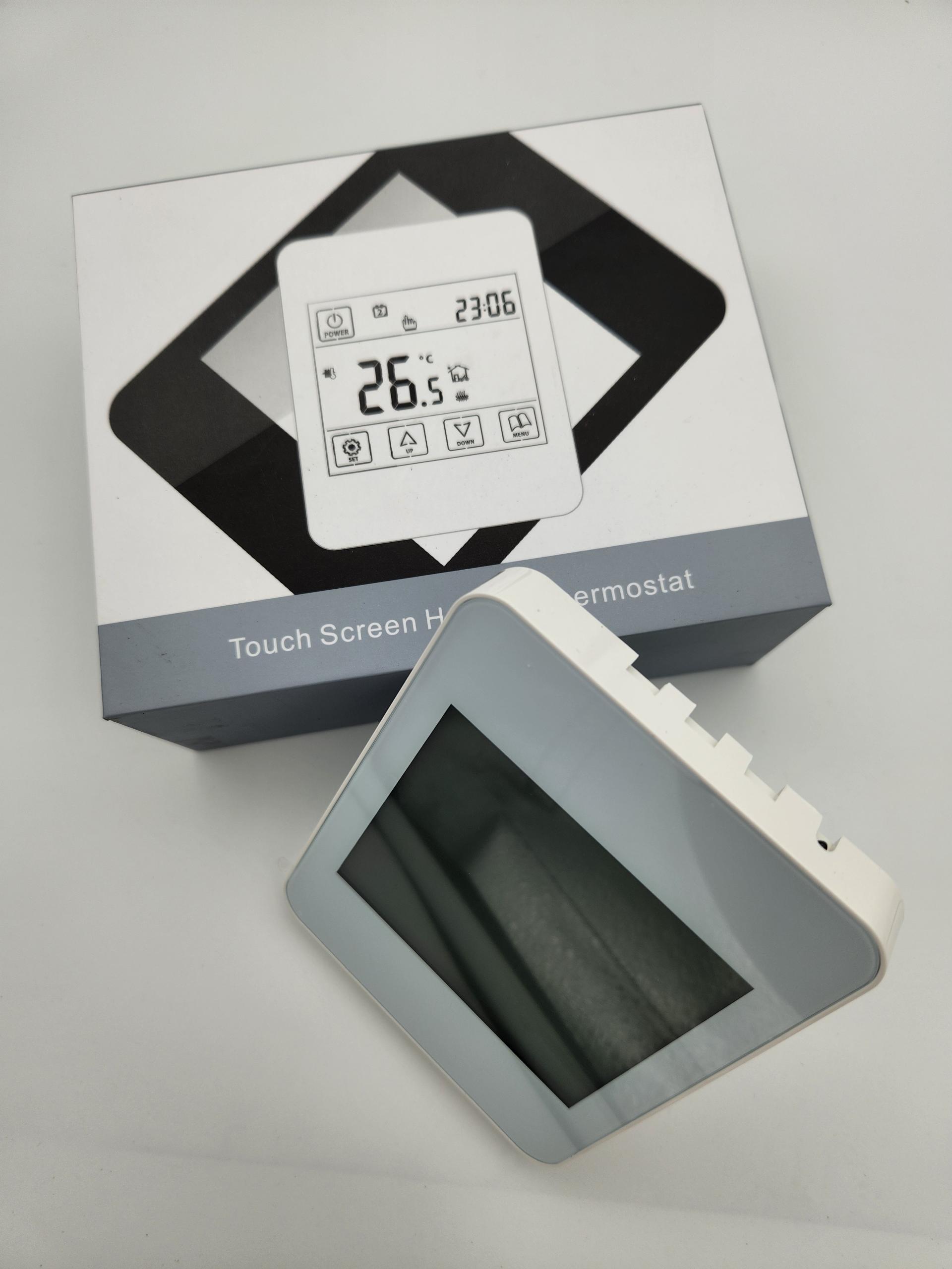 HNB Underfloor Heating Thermostat Controller White Logoless 10k