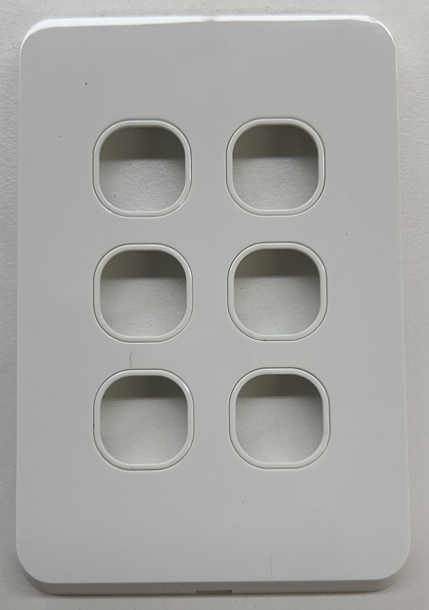 IGOTO 6-Gang Switch Plate