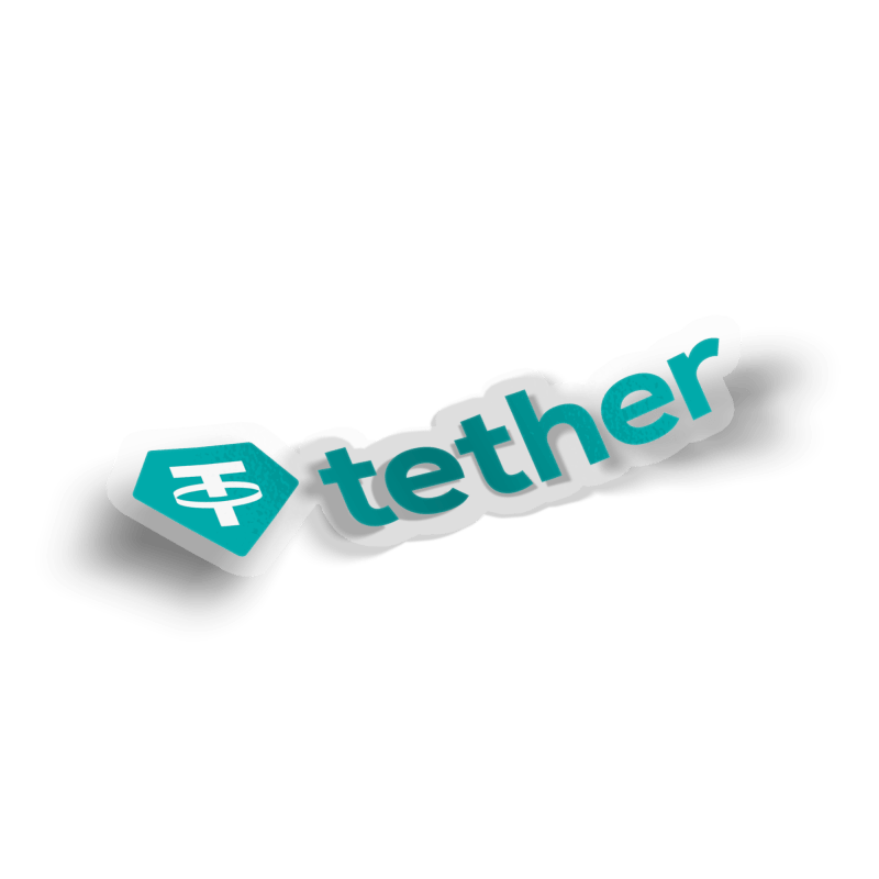 Tether Shield Sticker Cypherpunk - Premium City Background Gallery - Full HD