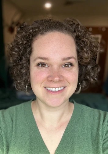 woman smiling