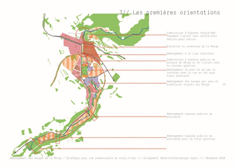 Cartographie de la rivière Morge