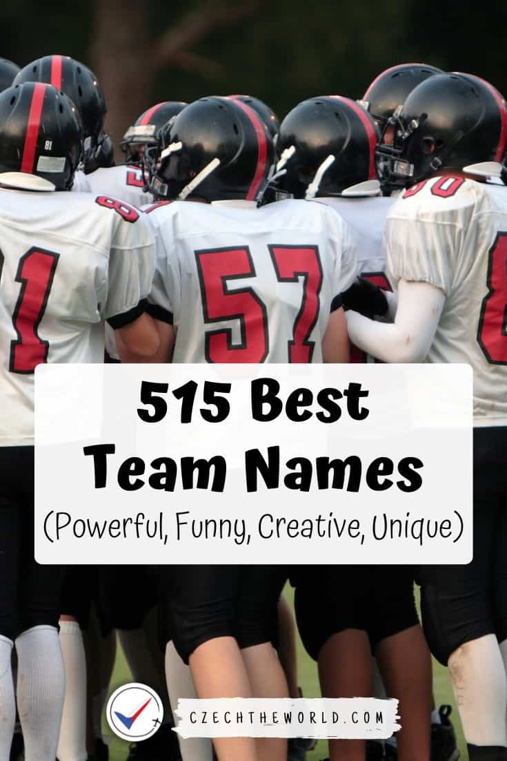 515 best team names your group will absolutely love!