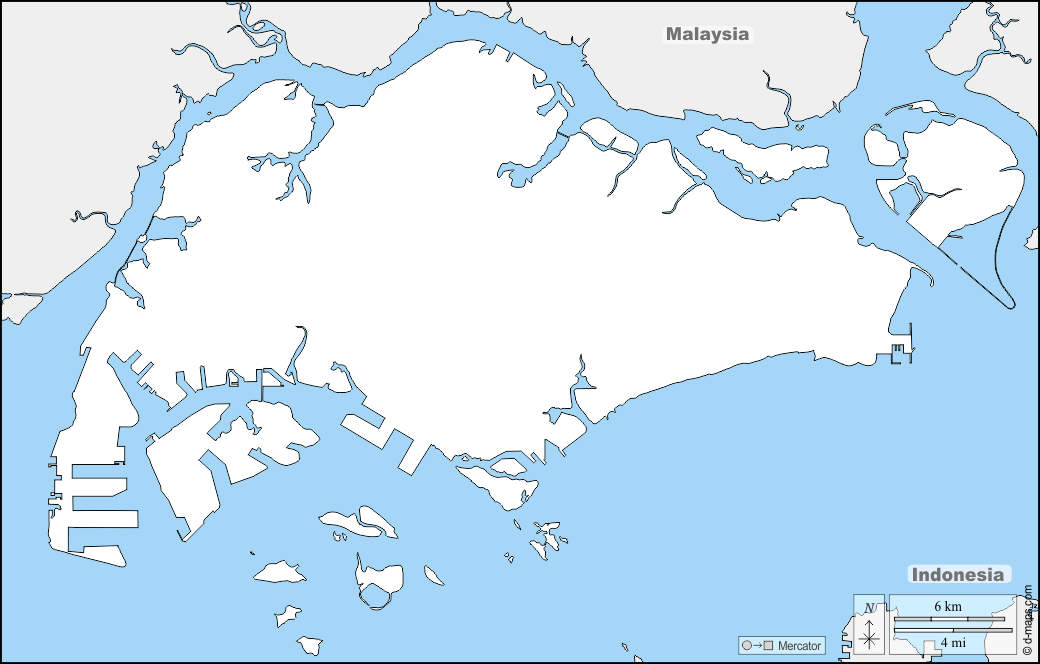 Why are we fascinated with maps? Singapore free map, free blank map, free outline map, free base map