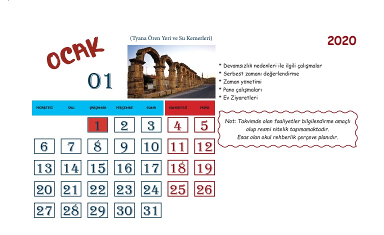 Bialdim Top Agac Tasarimli Masa Takvimi 2020 Fiyati