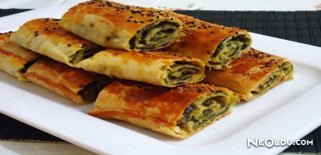 Cig Ispanaktan Yufkada Kol Boregi Tarifi Annemineli Borek Tarifleri Harikalar Mutfagi