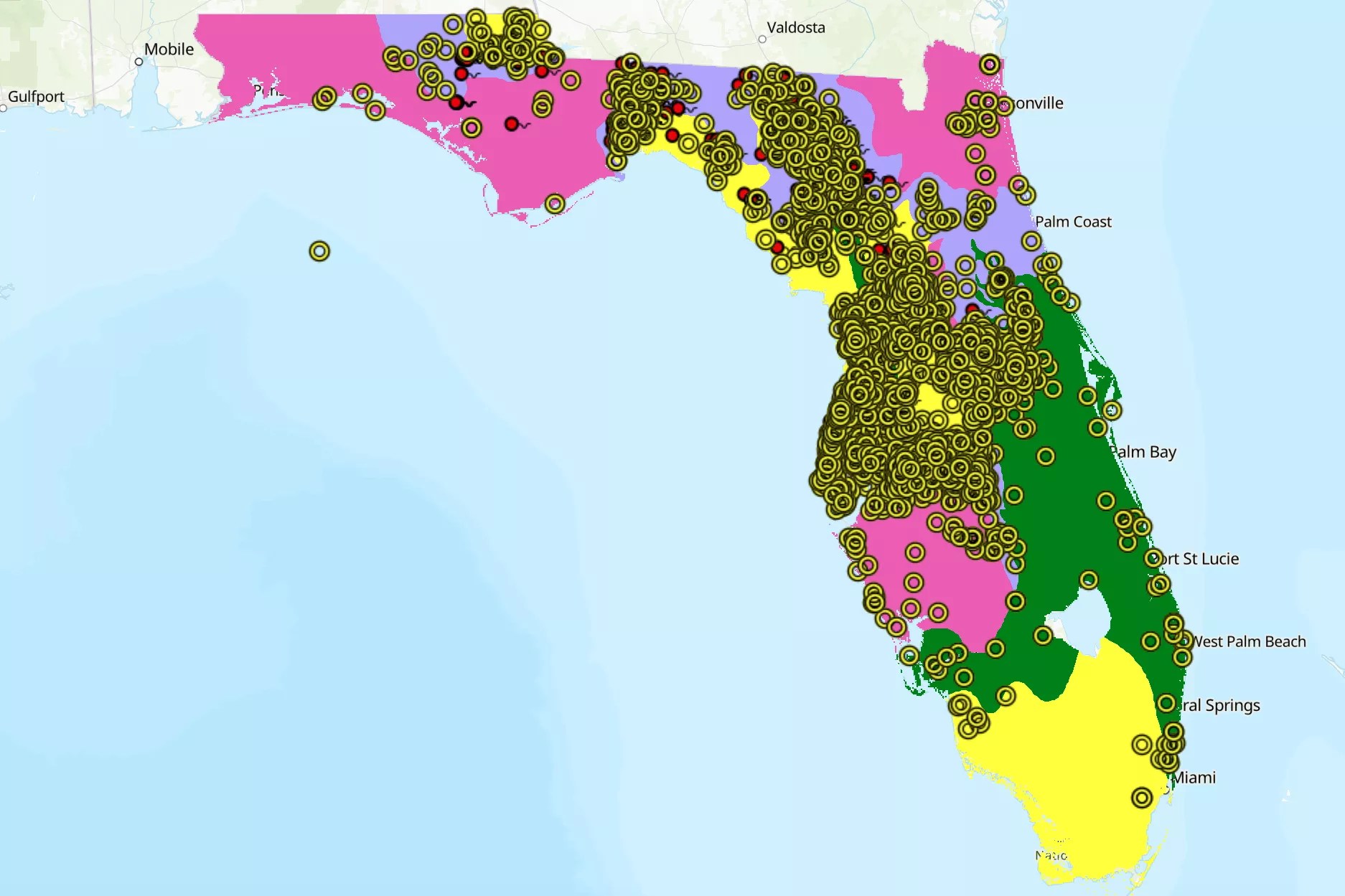 Navigating The Depths Florida S Sinkhole Landscape Florida Sinkhole Map.webp