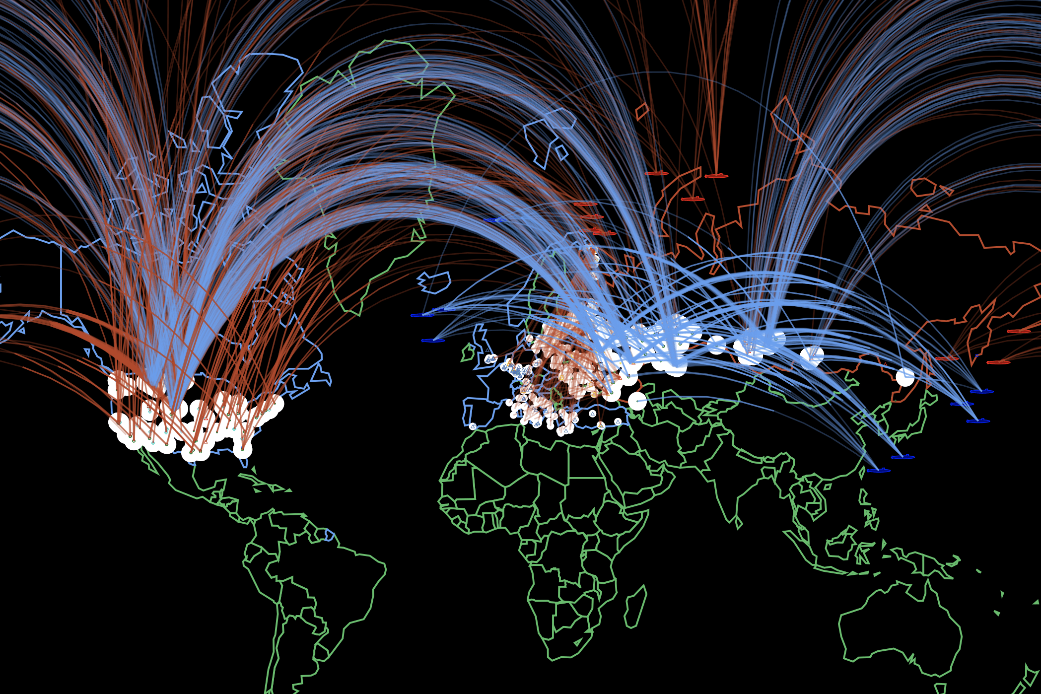 Nuclear Fallout World Map - Premium Minimal Image Gallery - 4K
