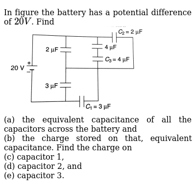 Cod Unda 2 Uf And A 1 Uf Capacitor Are Connected In Series