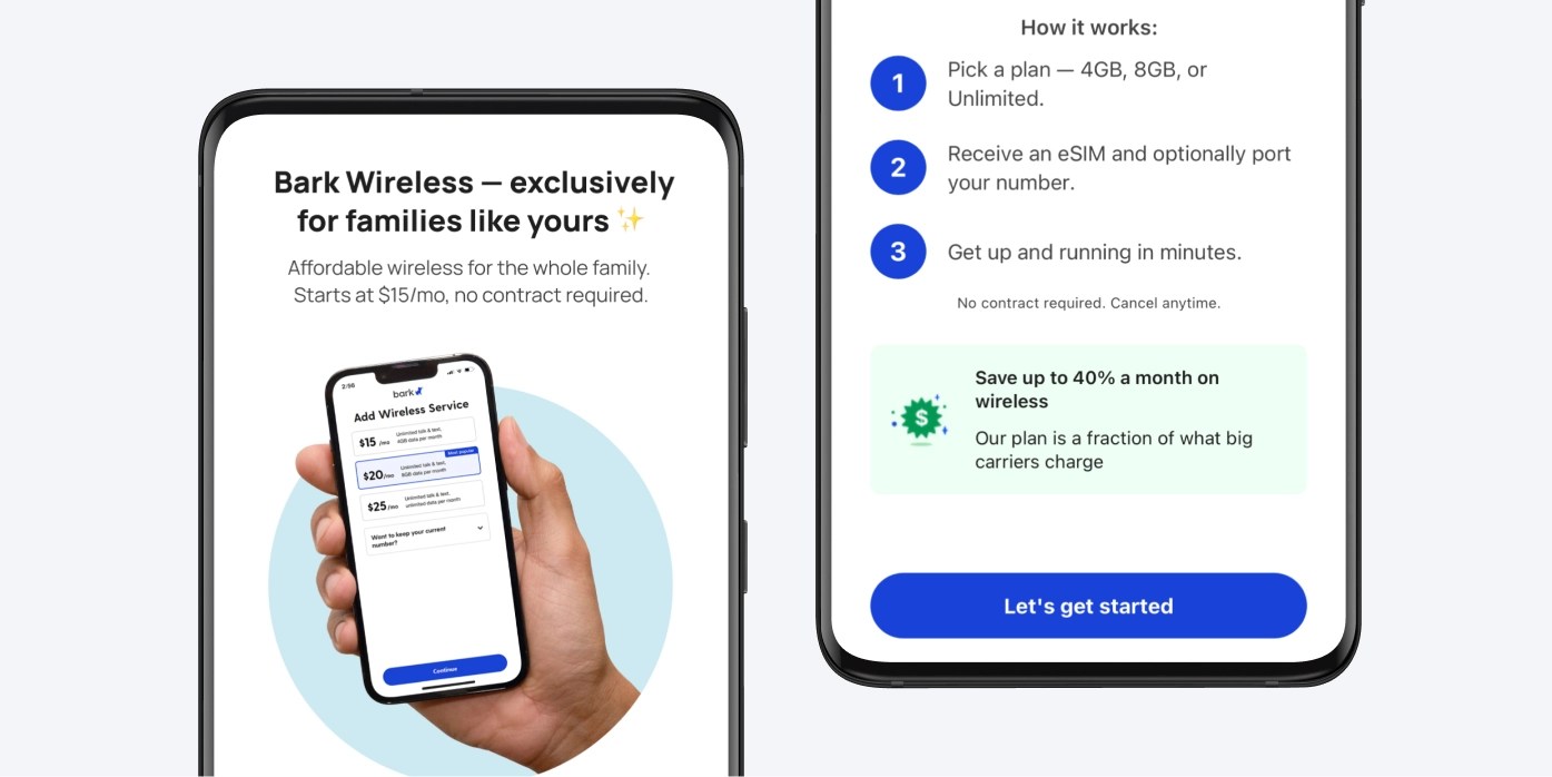 Introducing Bark Wireless Plans For The Whole Family Bark Bark