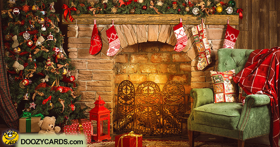 Comfort & joy christmas card