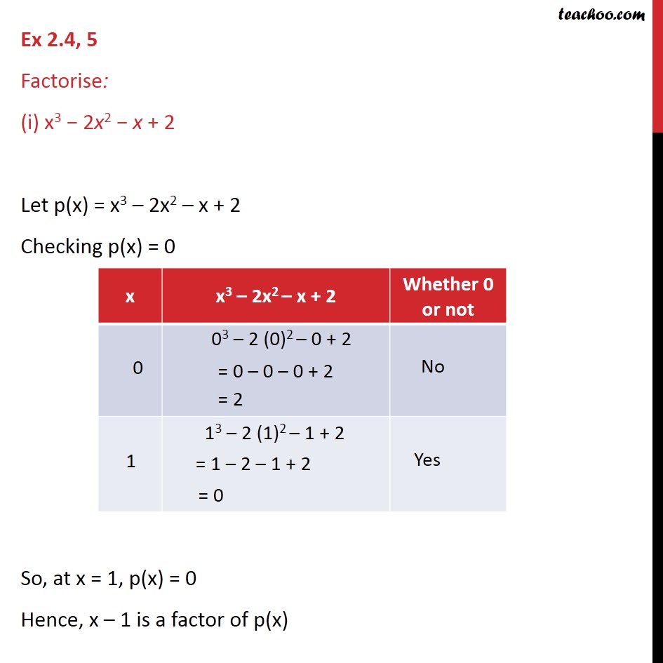 How To Factorise 2x 3 5x 2 19x 42 Quora Add -0375 to each side of the equation.