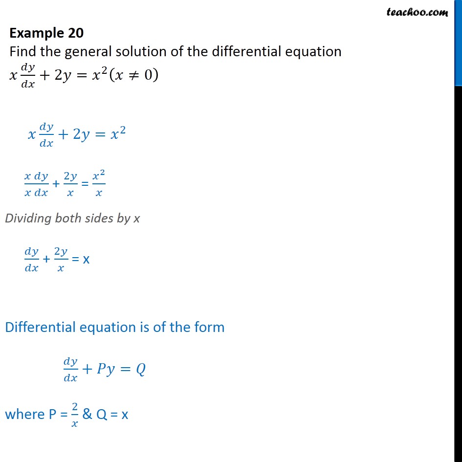 Find The Explicit Particular Solution Of The Initial Chegg Move the terms of the y variable to the left side and the terms of the x variable to the right side.