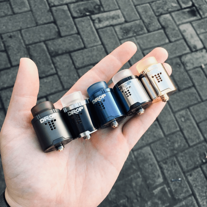 Dengan touch keypad dan dilengkapi fungsi emergency power jika daya baterai mulai habis. Vape And Go Drop Tvc Rda 24mm By Digiflavor Authentic