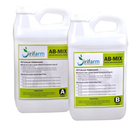 Bisa gojek/grab/shopee express kakak 😊 packing bubble wrap free loh kak !! Jirifarm Jirifarm Pupuk Ab Mix Sayuran Daun Kemasan Jerigen 5 Liter