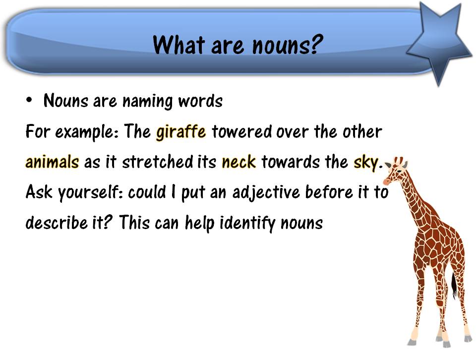 Abstract nouns lesson presentation