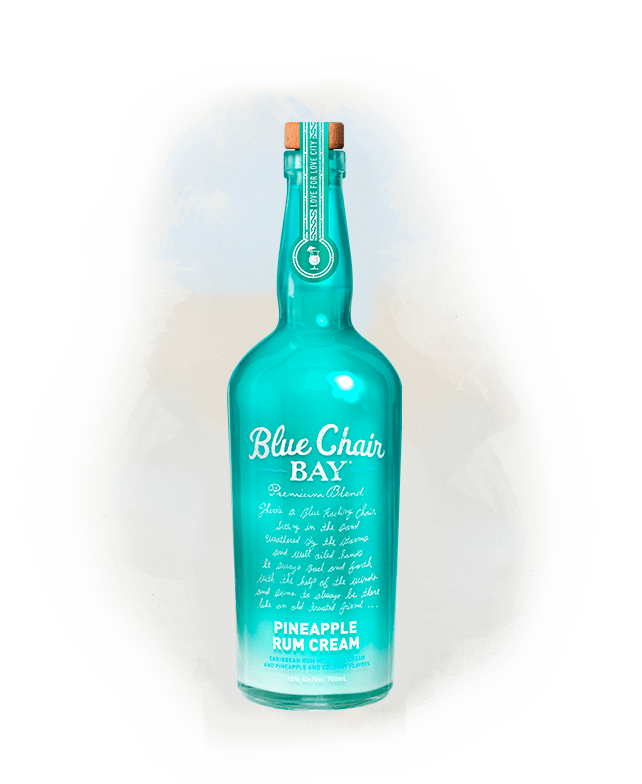 Beach blue chair rum